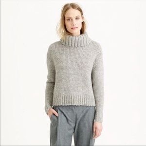 J Crew chunky wool turtleneck sweater